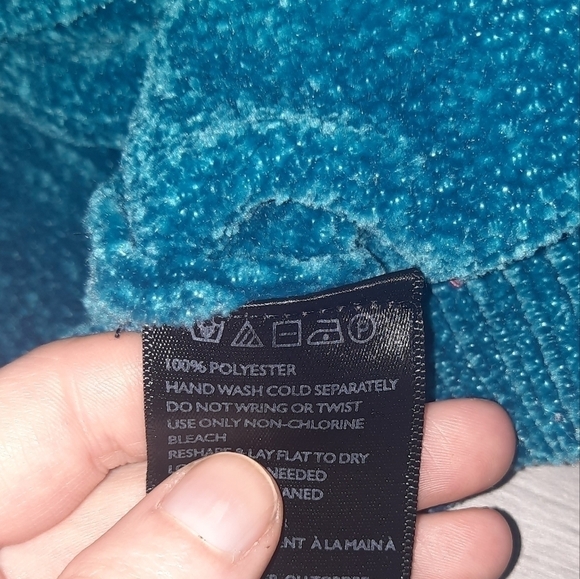 Urban Outfitters Juno Velour Half-Zip Sweater - Picture 9 of 11